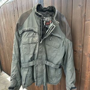 Men's Gray Tourmaster Biker Jacket
